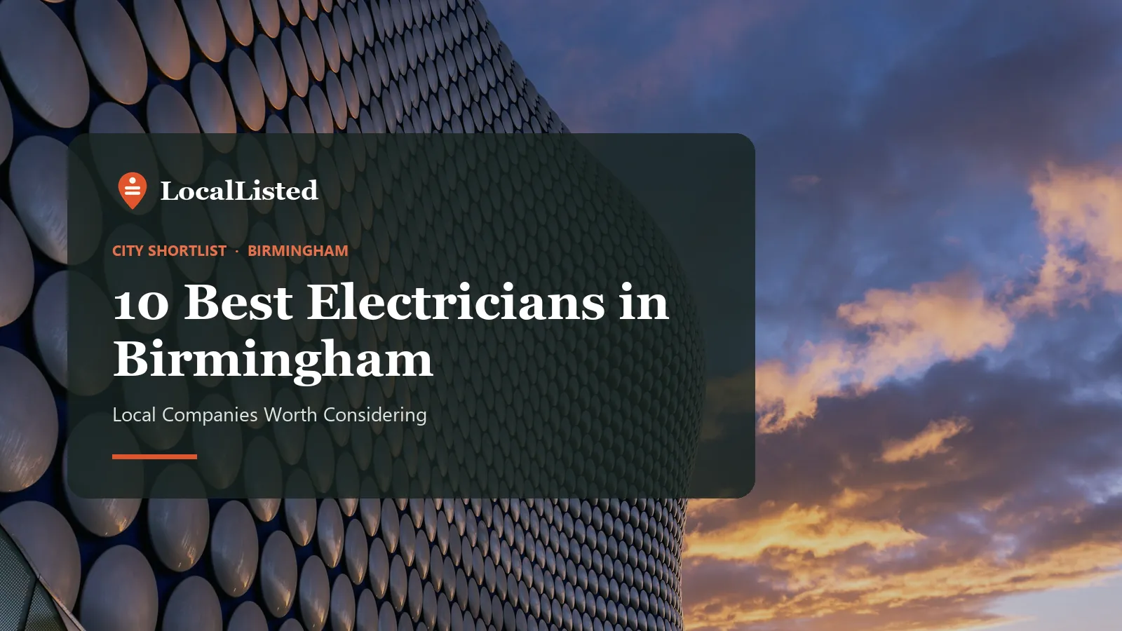 Electricians in Birmingham. Photo: the Selfridges building at the Bullring in Birmingham.