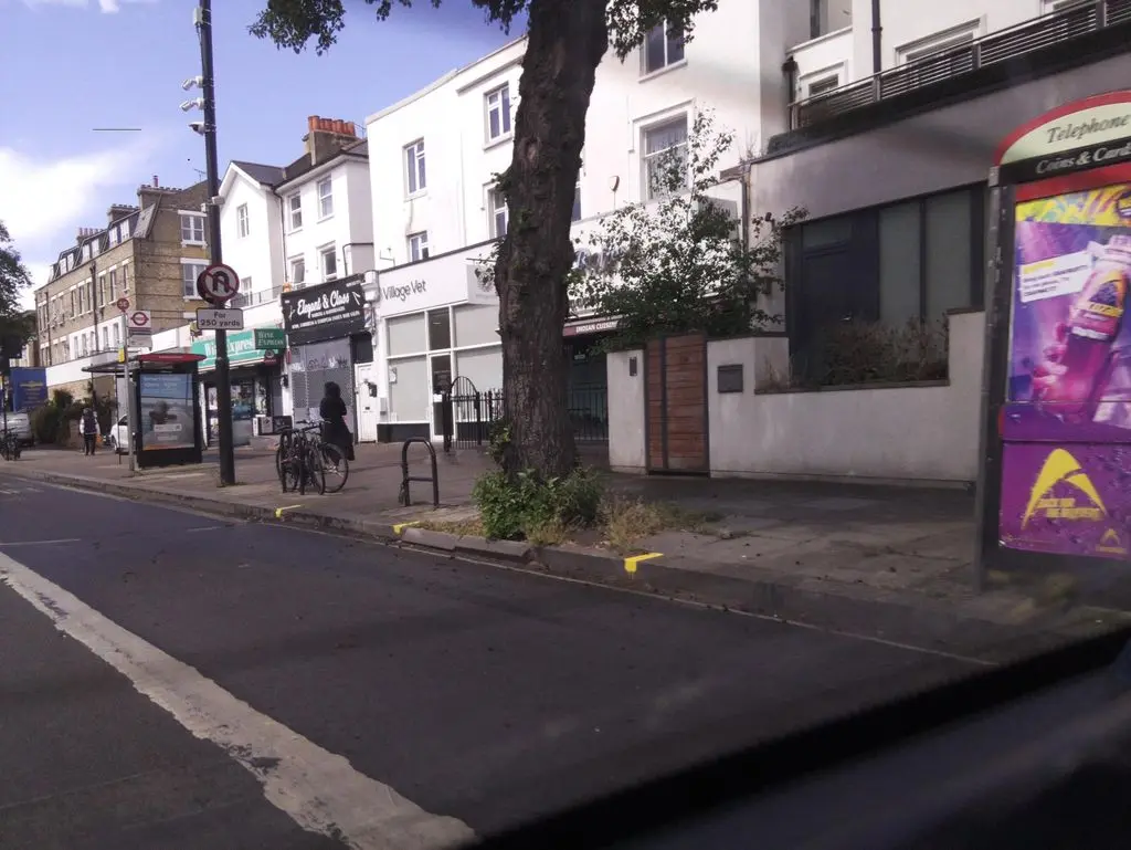 Street view near 144 Goldhawk Road